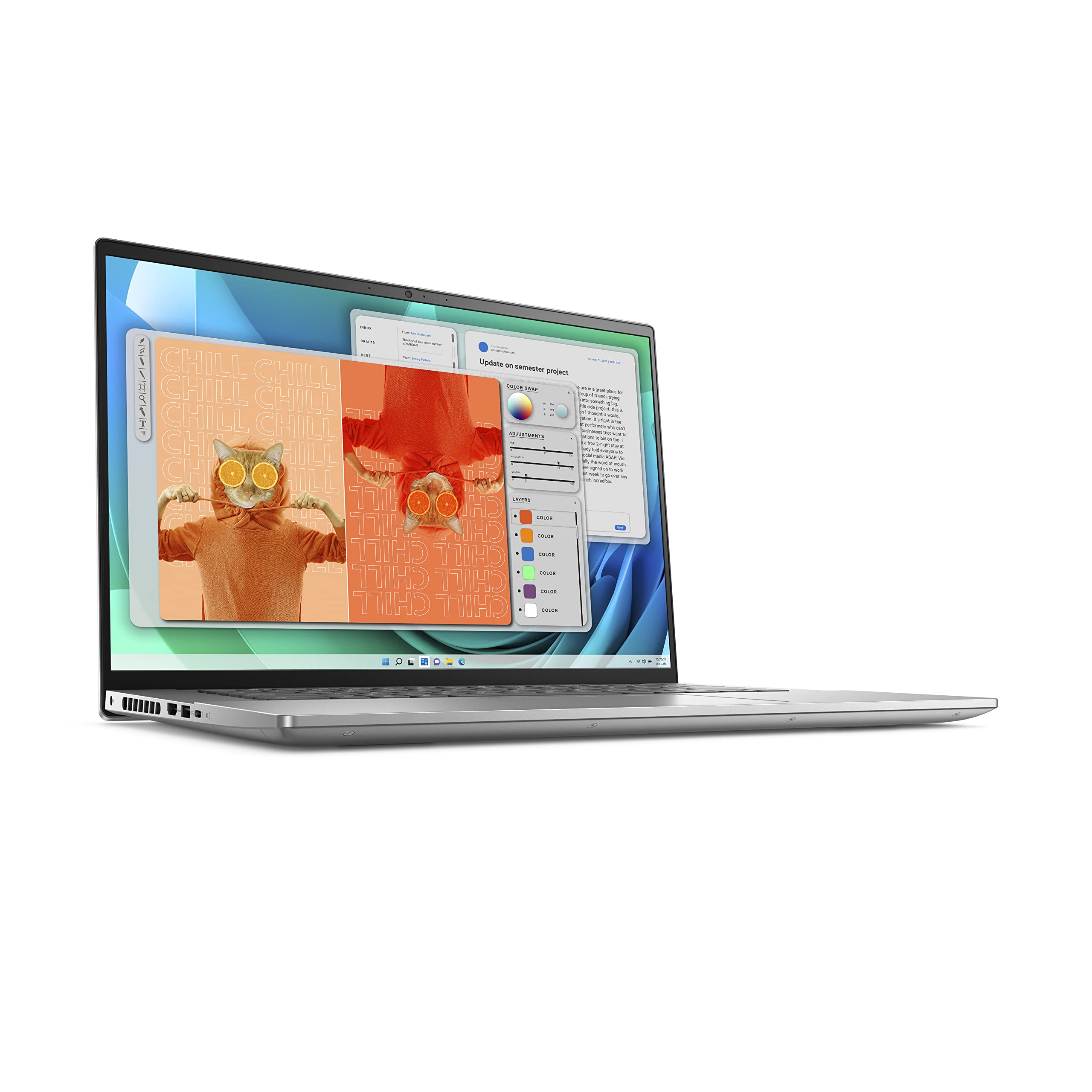 Dell Inspiron 7630 Laptop - 16.0-inch 16:10 2.5K (2560x1600) Display, Intel Core i7-13620H, 16GB LPDDR5 RAM, 1TB SSD, NVIDIA GeForce RTX 3050 GDDR6 Graphics, 1 Year Onsite Service - Platinum Silver