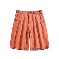 Mens Cargo Shorts Trendy 2024 Relaxed Fit Soft Cotton Athletic Shorts Casual Summer Baggy Hiking Shorts with Pockets