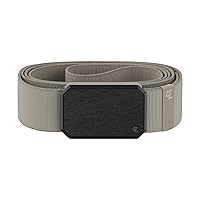 Groove Life Groove Belt Men's Stretch Nylon Belt with Magnetic Aluminum Buckle, Lifetime Coverage