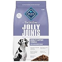 Blue Buffalo True Solutions Jolly Joints Adult Dry Dog Food, Supports Joint Health and Mobility, Made in the USA with Natural Ingredients, Chicken, 4-lb. Bag