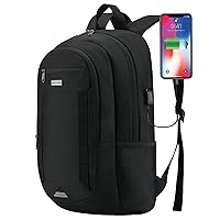 MAXTOP Travel Laptop Backpack Business Backpacks with USB Charging Port Water Resistant School College Bookbag