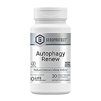 GeroProtect Autophagy Renew – Encourages Cellular Housekeeping & Longevity – Vegetarian, Gluten-Free, Non-GMO – 30 Vegetarian Capsules