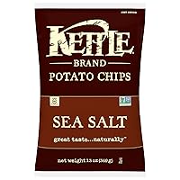Kettle Brand Foods Sea Salt Potato Chips, 13 oz Party Size