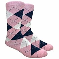 Argyle Pattern Men's Dress Socks