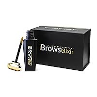 iBrows Elixir Eyebrow Growth Serum - Premium Eyebrow Regrowth Treatment with Natural Ingredients - No Parabens Vegan Friendly Hyaluronic Acid Brow Serum for Thick, Strong Eyebrows