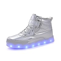 Unisex LED Shoes Light Up Shoes High Top for Women Men
