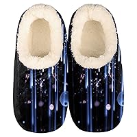 Pardick Light Impression Womens Slipper Comfy House Slippers Fuzzy Slippers Warm Non-Slip Slipper Socks Soft Cozy Sole Slippers for Indoor Home Bedroom