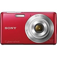 Sony Cyber-shot DSC-W620 14.1 MP Digital Camera with 5x Optical Zoom and 2.7-Inch LCD (Red) (2012 Model)