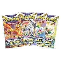 Pokemon - Brilliant Stars - Sealed Booster Pack Lot - x4