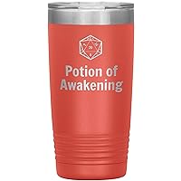 Potion of Awakening D20 Tumbler 20oz novelty gift d&d cup dnd gift dungeons and dragons insulated tumblers