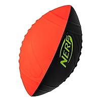 NERF Kids Foam Football - Pro Grip Youth Soft Foam Ball - Indoor + Outdoor Football for Kids - Small NERF Foam Football - 9