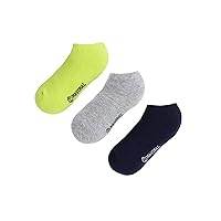 Mayoral Boy's 3-pair Shorts Socks Set Lime/Black/Gray, Sizes 2-8