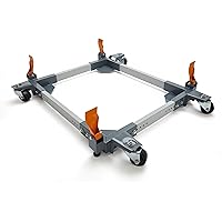 Bora Portamate Mobile Base PM-3550 Industrial Strength with Swivel Wheels – Universal, Super Heavy Duty, Adjustable Rolling Kit, Dolly Roller for Equipment, Power Tools, Machines- 1500 lb Capacity