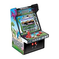 My Arcade Micro Player Mini Arcade Machine: Caveman Ninja Video Game, Fully Playable, 6.75 Inch Collectible, Color Display, Speaker, Volume Buttons, Headphone Jack, Battery or Micro USB Powered