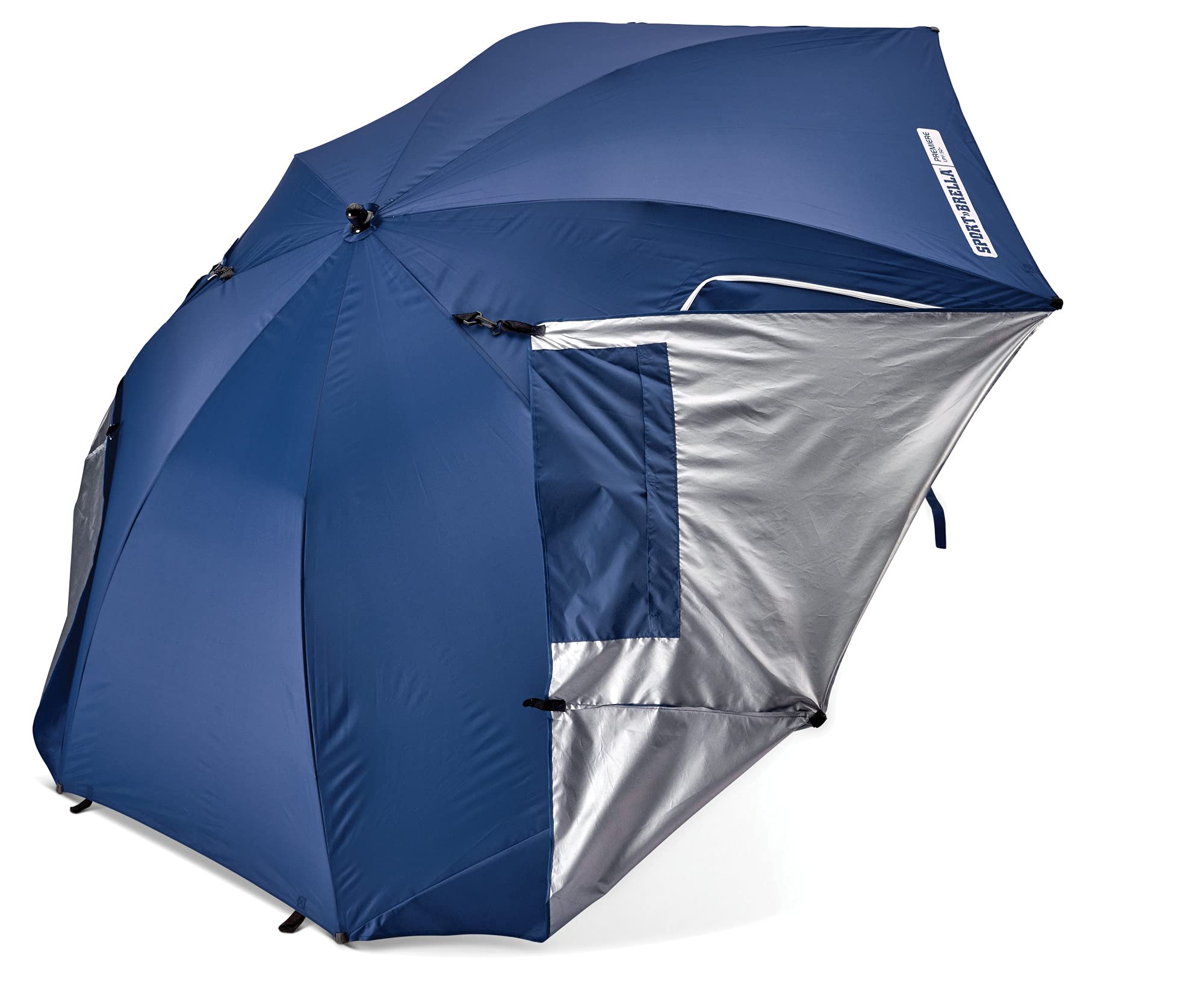 Sport-Brella Premiere UPF 50+ Umbrella Shelter for Sun and Rain Protection (8-Foot)