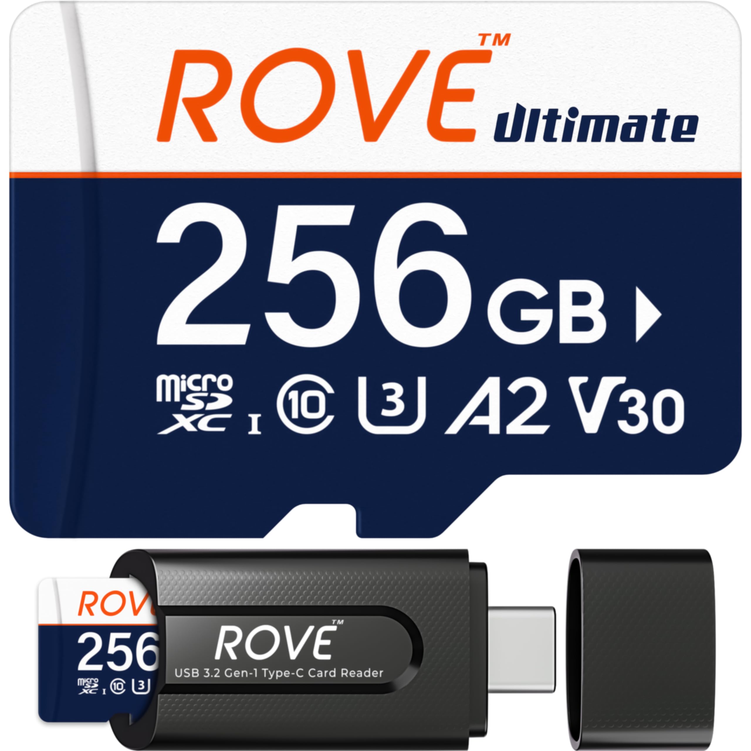 ROVE R2-4K PRO Dash Cam | 256GB Micro SD Card
