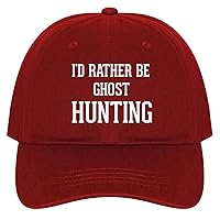I'd Rather Be Ghost Hunting - A Nice Comfortable Adjustable Dad Hat Cap