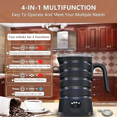  Kuissential Deluxe Automatic Milk Frother and Warmer