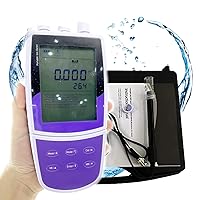 Ammonium NH4 Ion Tester Portable NH4 Ion Meter Ion Concentration Meter with Range 0.9~9000 ppm Accuracy ±0.5% F.S. and Data Store USB Communication InterfaceTemperature Compensation Function