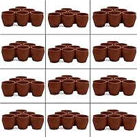 Ceramic 6 Pc Kulhar Kulhad Cups Traditional Indian Chai Tea Cup Set of 12 Wholesale Lot(2.7x2.2 inch)
