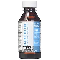 Humco Castor Oil, Tasteless - 2 oz, Pack of 4