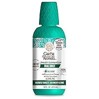 Oral Rinse - Dentist Formulated, Alcohol-free Mouthwash for Dry Mouth & Bad Breath - Fresh Mint with 7 Essential Oils, Vitamins E,D & K2 for 24 Hours Healthy Smile & Oral Hygiene - 16 Flz Oz