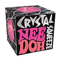 Schylling NeeDoh Crystal - Sensory Fidget Toy - Assorted Colors - Ages 3 to Adult (Pack of 1)