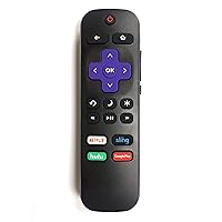 Insignia ROKU TV Remote w/Volume Control & TV Power Button for All Insignia Roku TV NO Pairing NOT for Roku Player (Box) NOT for Roku Stick!!