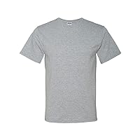 JERZEES Mens Heavy Blend Cotton/Poly T-Shirt, XL, Athletic Hthr