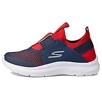 Skechers Skech Fast Sneaker, Navy/Red, 3.5 US Unisex Big Kid