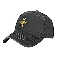 Embroidered Washed Baseball Cap for Men Women