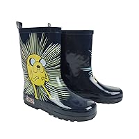 Adventure Time Kids Navy Blue Character Rubber Wellies