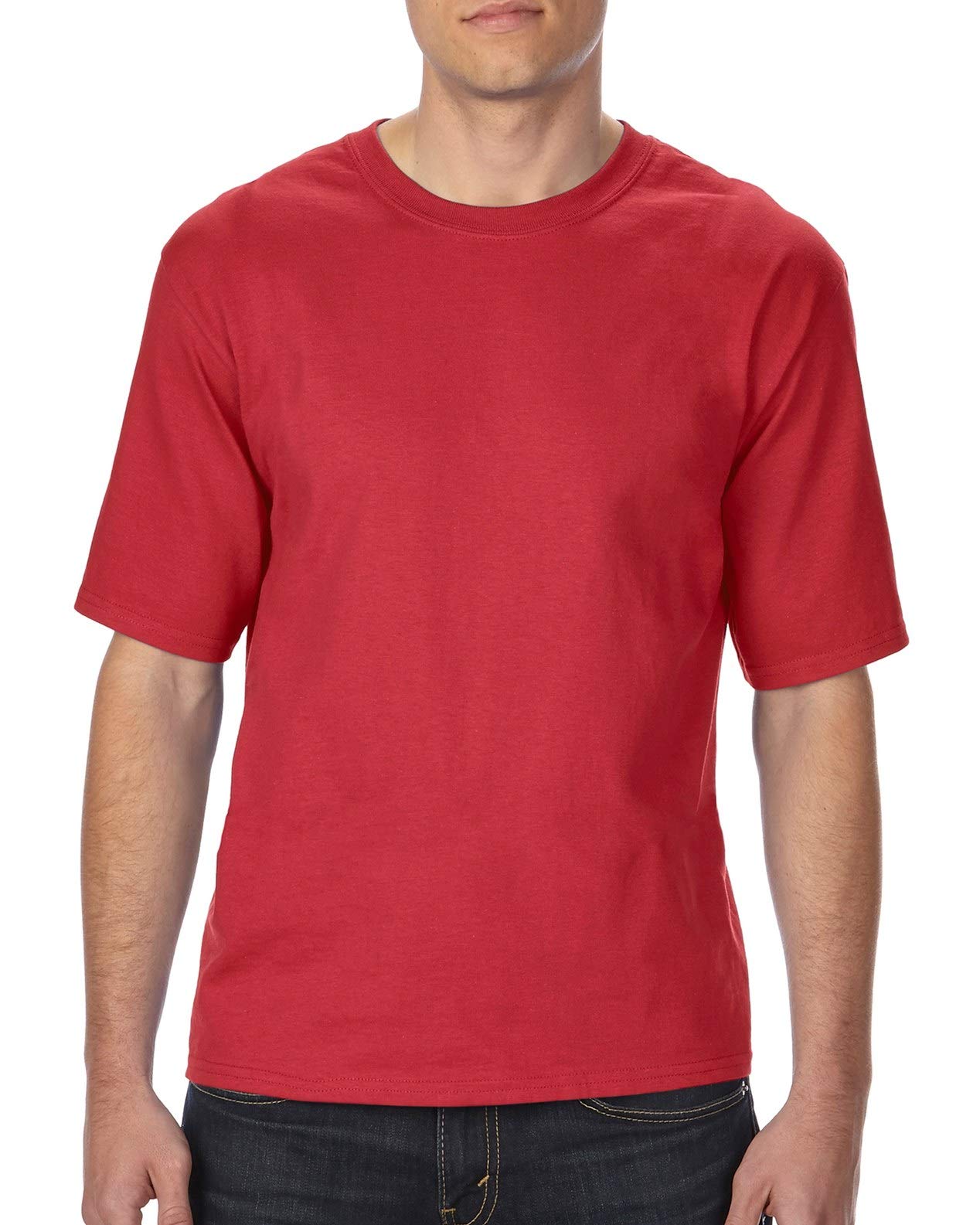 Gildan Classic Fit Adult Tall T-Shirt, Red, XX-Large Tall