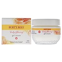 Burt's Bees Truly Glowing Replenishing Gel Cream, Moisturizer with Hydrate and Glow Complex for Normal and Combination Skin, 1.8 Fluid Ounces