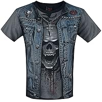Spiral - Thrash Metal - Allover T-Shirt Black