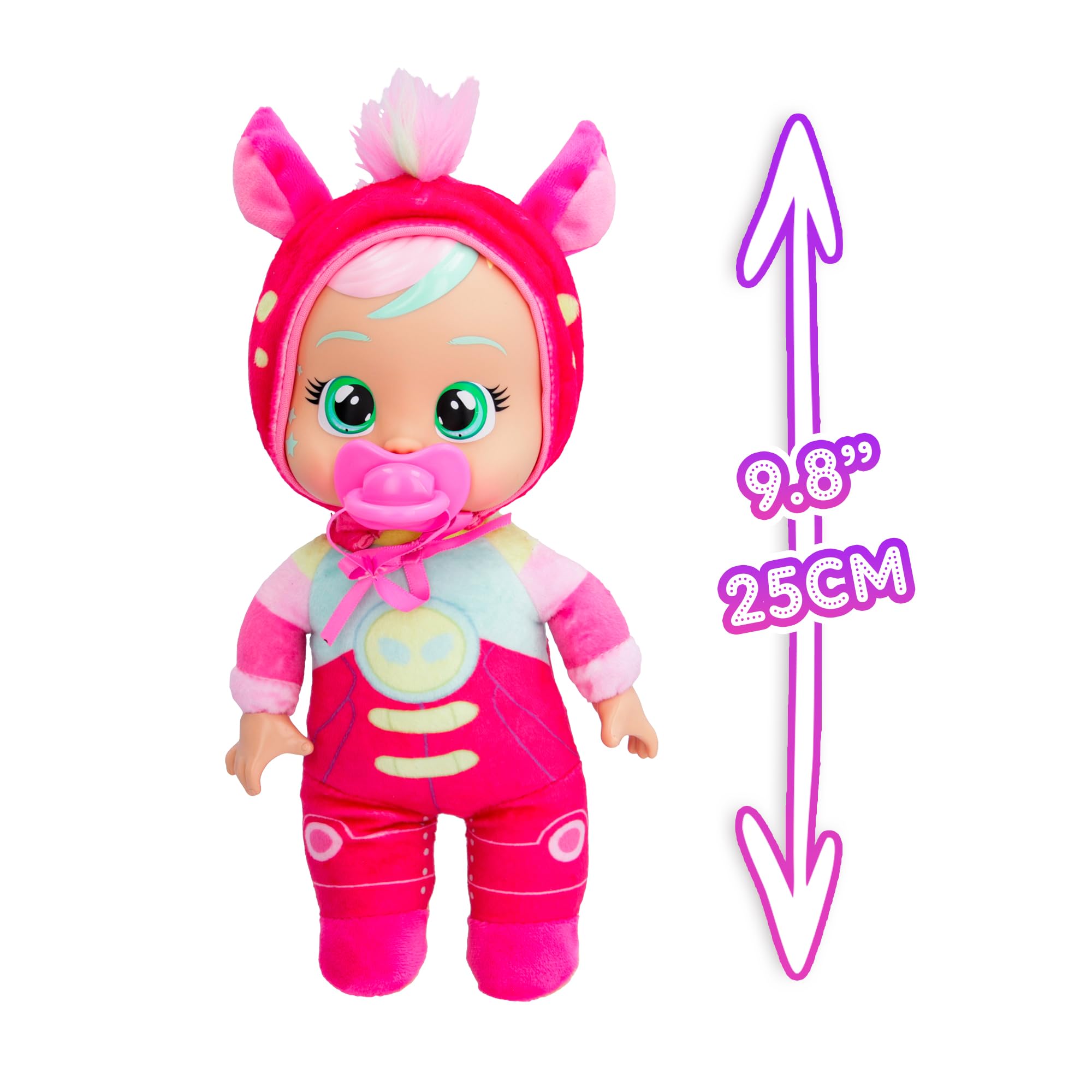 Cry Babies Tiny Cuddles Talents Hannah, Dressed Up As an Astronaut and Cries Real Tears, 9 Inch Baby Doll