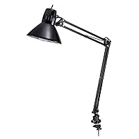 Bostitch Office VLF100 LED Swing Arm Desk Lamp with Clamp Mount, 36