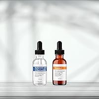 Moisturizing Duo - Vitamin C Serum and Hyaluronic Acid for Face