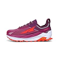 ALTRA Women's Olympus 5 Trail Running Shoe Purple/Orange