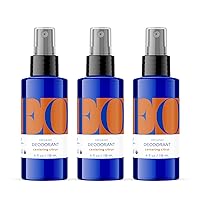 EO Organic Deodorant Spray, 4 Ounce (Pack of 3), Citrus, Organic Plant-Based, Botanical Extracts