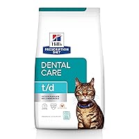 t/d Dental Care Chicken Flavor Dry Cat Food, Veterinary Diet, 8.5 lb. Bag