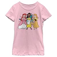 Disney Girl's Comic Princess Tong Trio T-Shirt