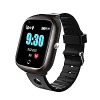 Senior Watch with Fall Detection/Two-Way Calling/GPS Safe Zones/HR/BP/Talk Directly from Your Wrist with Minutes Included with a Registered Account.