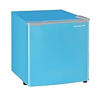 Frigidaire EFR115-BLUE 1.6 Cu Ft Compact Fridge for Office, Dorm Room, Mancave or RV, Blue