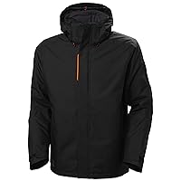 Helly-Hansen Kensington Insulated Winter Jackets for Men with Lightweight Breathable Waterproof Insulation, Detachable Hood