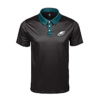 FOCO NFL Team Logo Polo Short Sleeve Polyester Shirt
