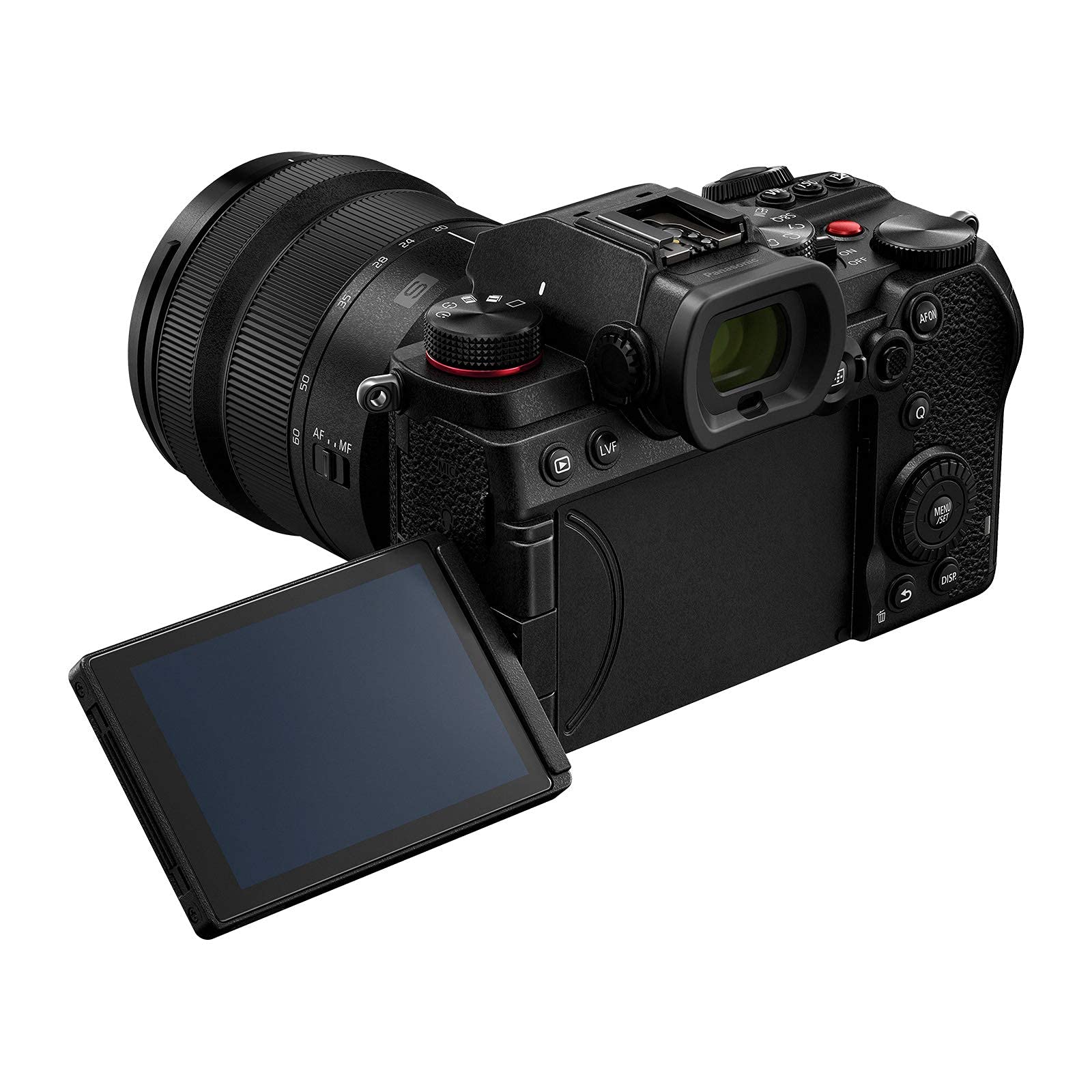 Panasonic LUMIX S5 Full Frame Mirrorless Camera, 4K 60P Video Recording with Flip Screen & WiFi, L-Mount, 5-Axis Dual I.S, DC-S5BODY (Black) (Renewed)