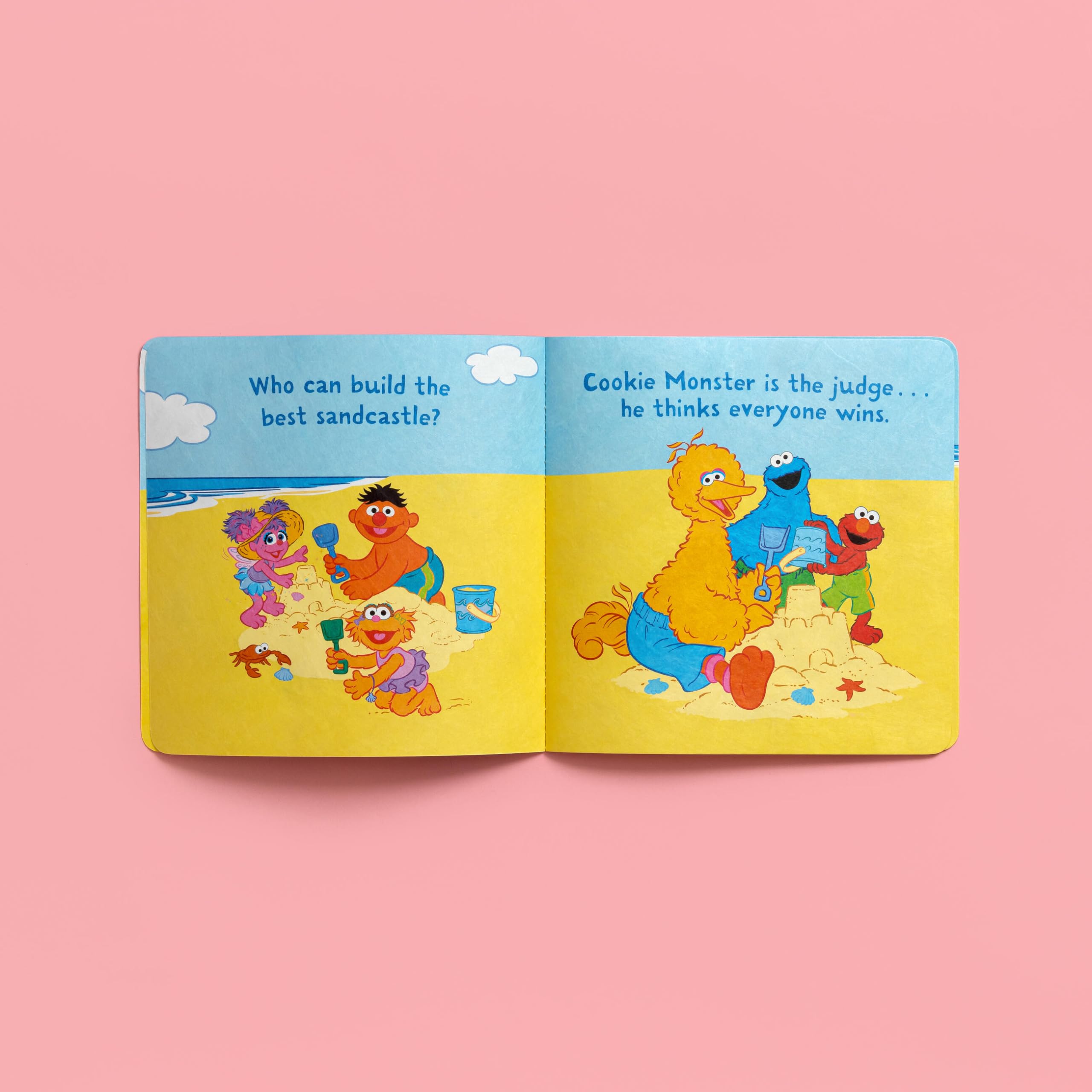 Indestructibles: Sesame Street: Beach Day: Chew Proof · Rip Proof · Nontoxic · 100% Washable (Book for Babies, Newborn Books, Safe to Chew)