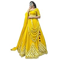 Festival Party Wear Indian Women Georgette Sequince Lehenga Choli 4129