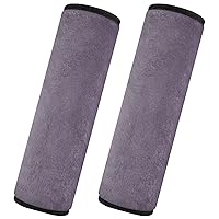 Grey Gradient Seatbelt Covers Car Seat Belt Cover Super Soft Seat Belt Covers for Adults Kids Car Seat Shoulder Strap Harness Pads for Women Men Car Truck Backpack, 2 Pack